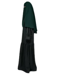 Frill-Front-Open- Abaya-3
