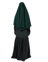 Frill-Front-Open- Abaya-5
