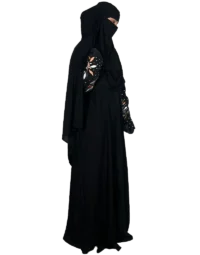 Leaves-Sleeves-Embroidered-Abaya-1-a