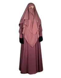 Round-Neck-Abaya-with khimar-1-c